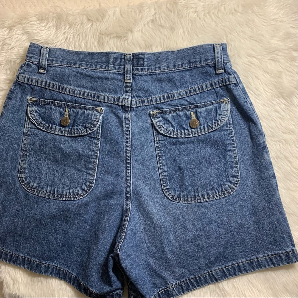 Wrangler Blue Denim Women's Shorts - Picture 4 of 11